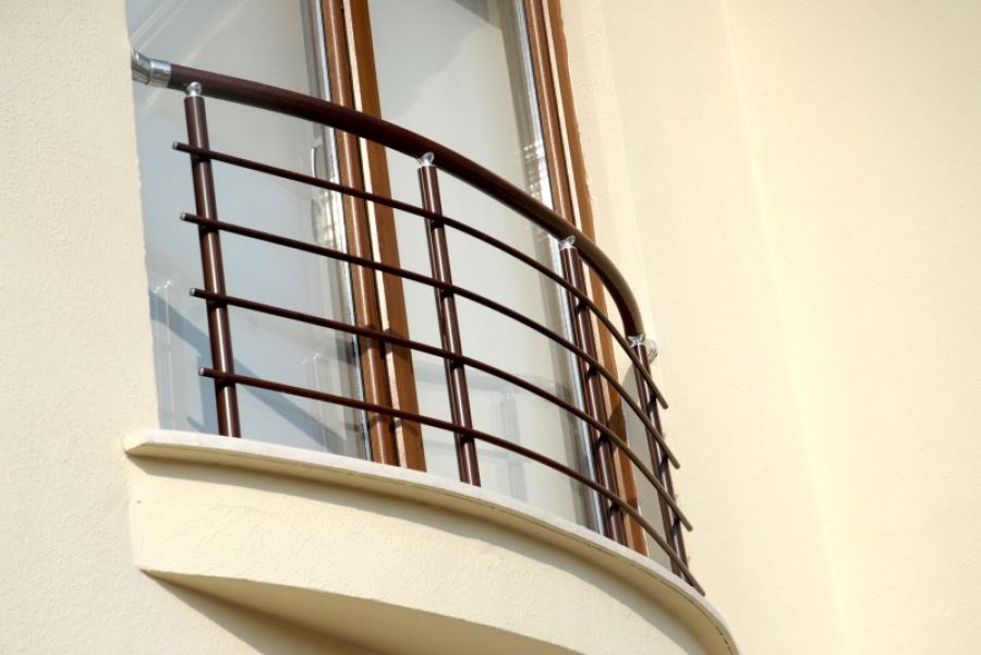 alminyum yatay ubuklu fransz balkon korkuluklar
