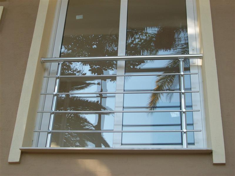 alminyum yatay ubuklu fransz balkon korkuluklar